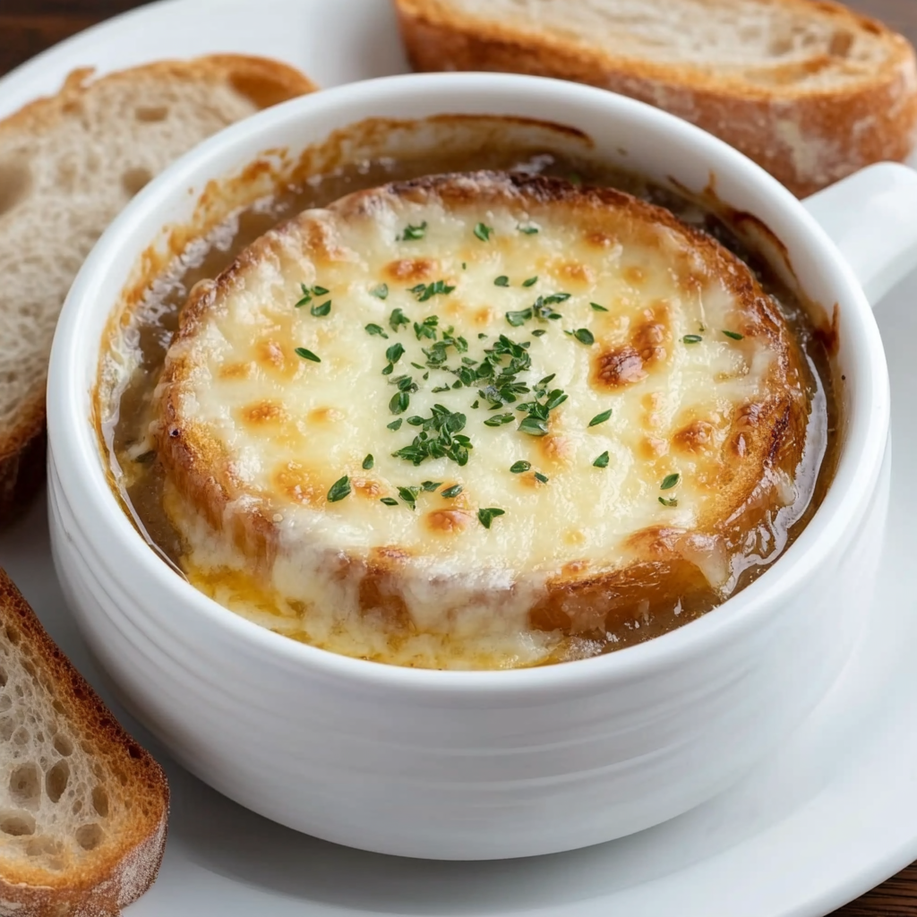 Typical French Onion Soup